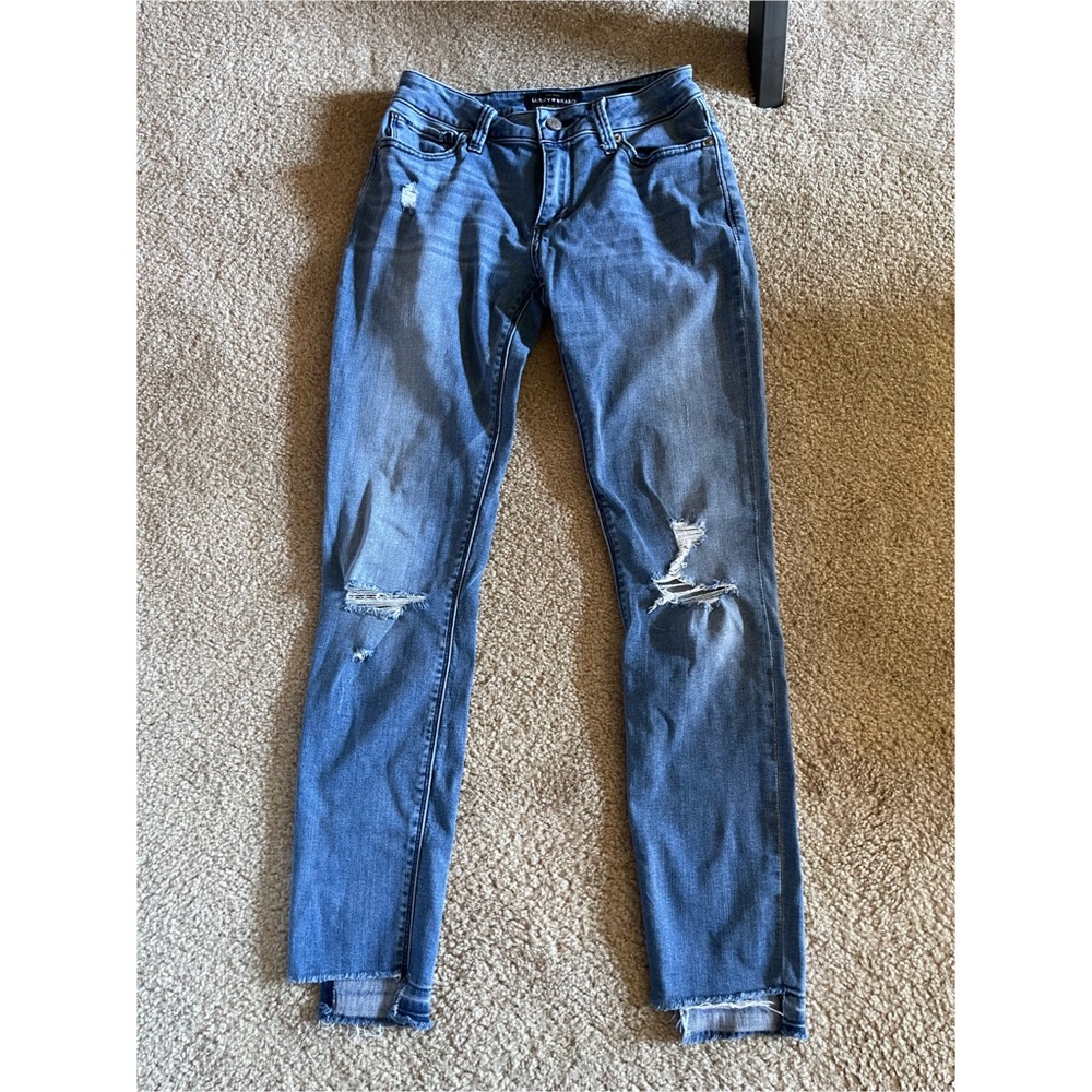 Lucky Brand Sasha Super Skinny Jeans - Picture 1 of 7